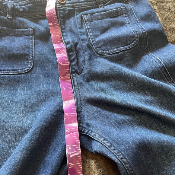 Anthropologie Pilcro Ultra High-Rise Flare Jeans - Picture 8 of 10